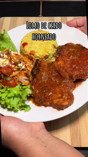 Deliciosa receta de Lomo de cerdo horneado