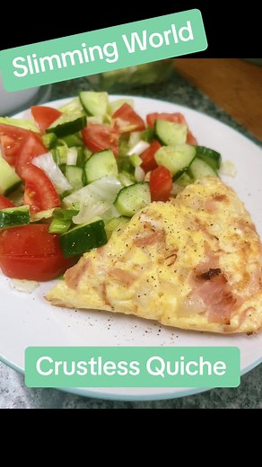Delicious Crustless Quiche Recipe for Weight Loss | Slimming World