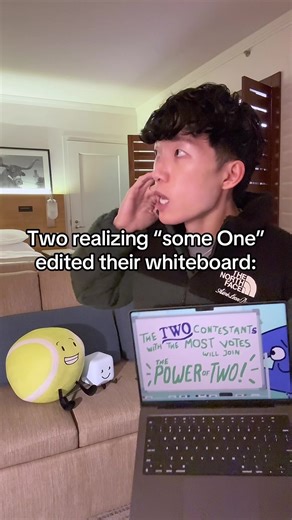 Two was cool with Liy rejoining (Pencil? Too far) #tpot13 #bfdi #tpot #twotpot #onetpot