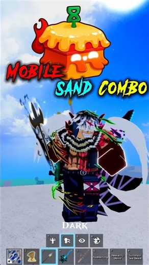 Best One Shot Sand Combo in Blox fruits! #bloxfruits #roblox #fyp #shorts #bloxfruit