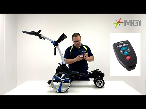 MGI Zip Navigator Electric Golf Caddy | Instructional Video