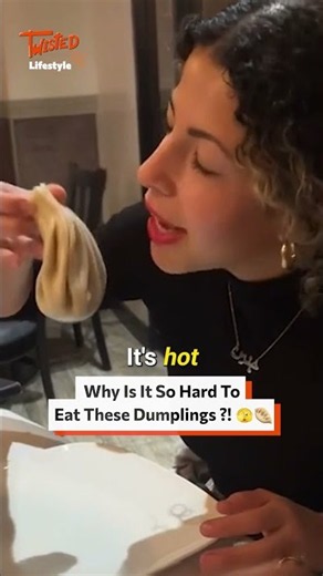 The High-Stakes Struggle Of Trying To Eat Soup Dumplings Without Ruining Them! 🥟🥢🫣 @kaylarahman01
