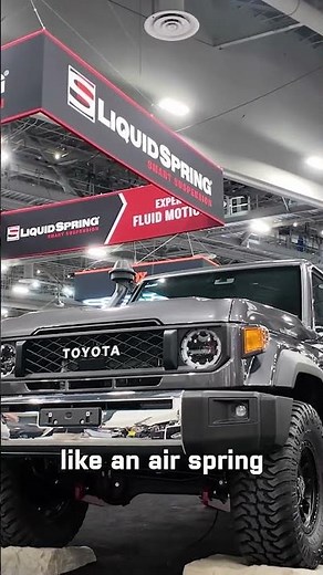 Toyota 79 Series Land Cruiser w/ LIQUID SPRING SUSPENSION!?😮