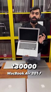 Apple MacBook Air 2017 Intel Core i5 Laptop ₹30000🎊💥Laptop, Laptops, New laptop, Open box laptop, boxpack laptop, Second hand Laptop, Used Laptop, Old Laptop, Refurbished Laptop, Imported Laptop, Apple Laptop, computer Mumbai, Second hand Computer, Old computer, Used Computer, Refurbished Computer, Imported computer HP laptop HP pavilion laptop HP Elitebook laptop hp spectre x360 hp envy x360 hp probook laptop hp OMEN gaming laptops Dell Laptop dell Inspiron laptop dell Alienware laptop dell X