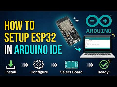 ESP32 with Arduino IDE | Complete Beginner Setup Guide (2026)