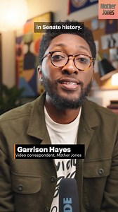 8.6K views · 320 reactions | Cory Booker's Senate speech made legislative history. But what is that history? Garrison Hayes looks at the story behind the story in his recent video. Read more at MotherJones.com | Mother Jones | Facebook