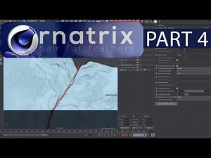 Ornatrix Cinema 4d tutorial. Part 4. Parting
