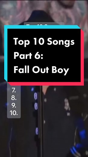 Top 10 Fall Out Boy Songs: A Countdown of Their Best Hits