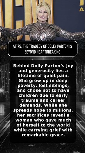 At 79, The Tragedy Of Dolly Parton Is Beyond Heartbreaking #shorts