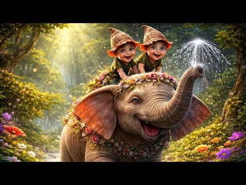 Gnomes Ride Animals in Magical Forest 🐘✨ ‪@SecretGnome-s4v‬