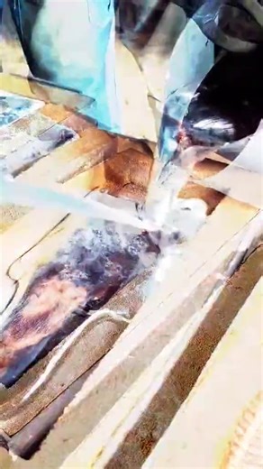 Making of Shoe Molds using #metalcasting #sandmolds #experiment #sandcasting #skillschamp#fyp | Rhcb.experiment1