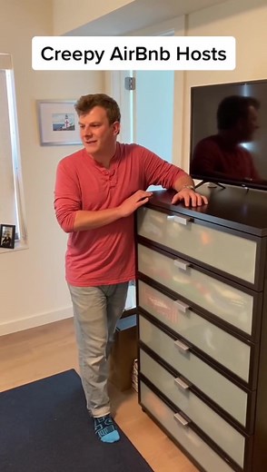 Creepy Airbnb Hosts #comedy #funny #airbnb #hotel #hostel #creepy #weird | Kyle Gordon is Great