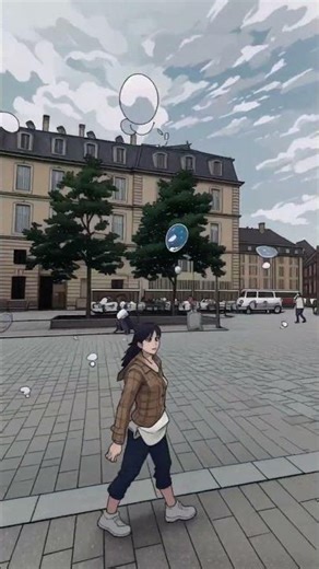 Beautiful Anime Saxophone Solo in Front of Strasbourg Cathedral 🎷✨