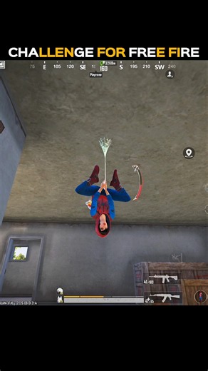 FF never can do this - Challenge to ff players 🕷️ NEW SPIDER-MAN MODE 🔥