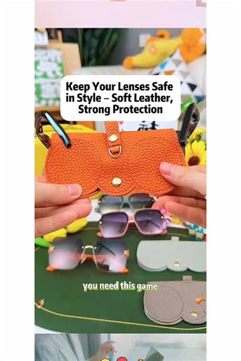 Put your glasses in this glasses storage bag to protect the lenses from scratches and make it easy to take out #Glassesprotectivecase #Glasses #Storagebag #ShopVideoCarnival #TikTokShopSpringGlowUp #Springtok #ttslevelup #TikTokMadeMeBuyIt