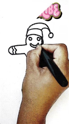 How to Draw a Gingerbread Man 🍪 | Simple Drawing for Kids #shorts #christmasdrawing #gingerbreadmen