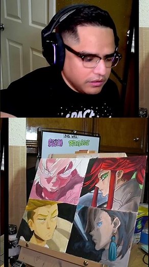 Live painting Gachiakuta fan art 🎨🔥 on now! #Gachiakuta #AnimeArt #FanArt
