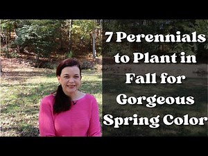 7 Perennials to Plant in Fall for Gorgeous Spring Color | Gardening with Creekside