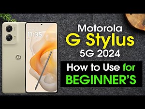 Moto G Stylus 5G for Beginners (Learn the Basics in Minutes)