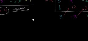 Intro to polynomial synthetic division