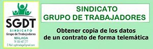 OBTENER DATOS DE UN CONTRATO REGISTRADO EN EL SEPE