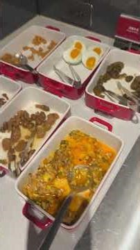 The breakfast at the Taipei hotel was plentiful.