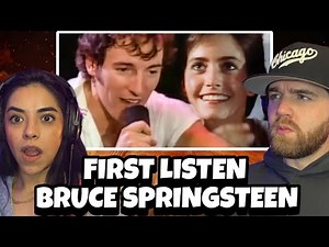 Our First Time Reaction to: Bruce Springsteen - Dancing In the Dark | HE WAS MAD AT THE INDUSTRY!?