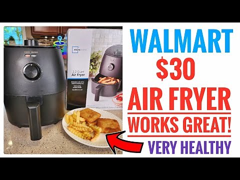 Walmart Mainstays $30 Air Fryer Review I LOVE IT!!!!