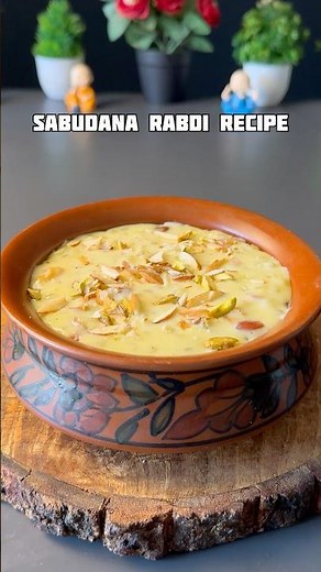 Navratri Special Sabudana Rabdi Recipe #shorts #sabudana #recipe #navratri