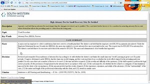 Law 11 - Assignment #2 - Brief a Recent Civil Litigation Case