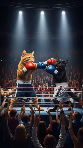 These Boxing Cats Will Make Your Day #cat