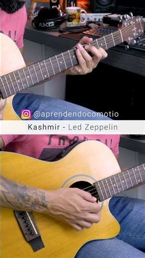 Kashmir em DADGAD — técnica mãos direita + esquerda