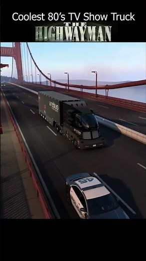 I Recreated The Highwayman's Truck + Pilot Episode End Scene | ATS Mods | #80stv The Highwayman