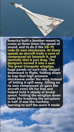 The Bomber That Folded Its Own Wingtips Down