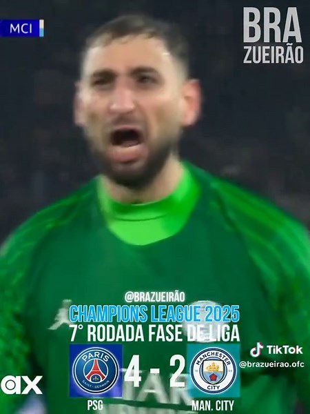 PSG vs Manchester City: Champions League Highlights