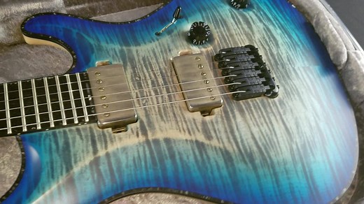 Simply amazing work from Mayones on this stunning Regius Core 6 string. Pm for more details. Red Dragon Guitars is very proud to be an authorized dealer for Mayones Guitars and Basses. | Red Dragon Guitars