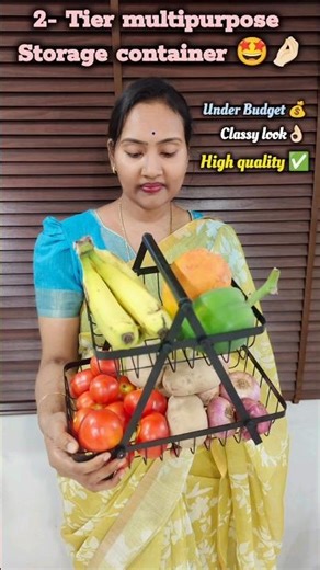 Multi storage basket🧺74% discount లో వస్తుంది 😍 రండి దీన్ని Use, ఎలా Help అవుతుందో చూద్దాం #flipkart