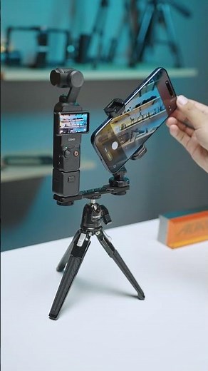 How to record with 2 cameras at the same time! NEEWER AC021 Phone Holder Mount