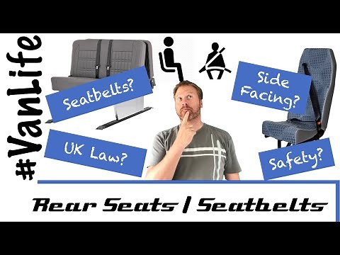 Extra Travelling Seats / Seatbelts in Campervan - RV, Van, Motorhome