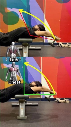 Dumbbell Pullover Mistake ❌ (Kills Chest & Lat Gains)