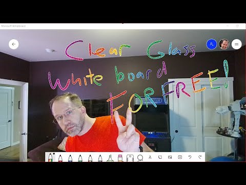 Transparent Glass Whiteboard in Microsoft Teams or Zoom with OBS for FREE!