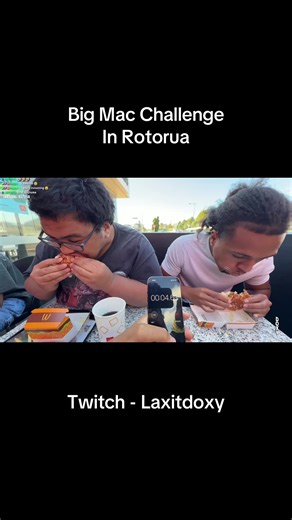 Big Mac Challenge in Rotorua with Laxitdoxy