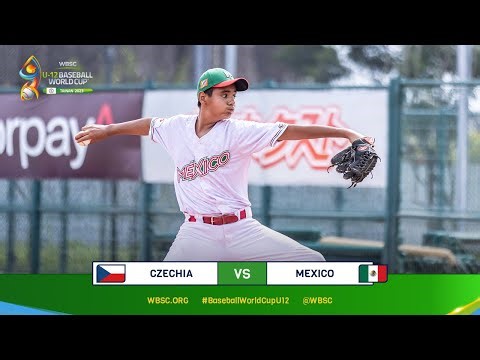 HIGHLIGHTS – Czechia vs. Mexico – WBSC U-12 Baseball World Cup