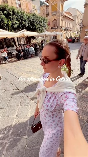 Explore Cefalu with me 🇮🇹 💚 #TravelVlog