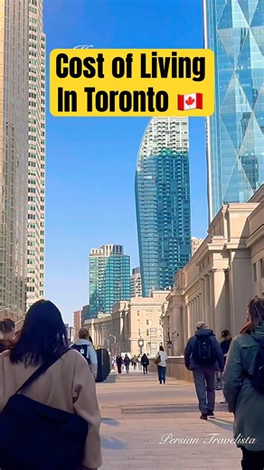 Cost of Living in Toronto! (Watch the full video) 🇨🇦💸