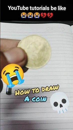 YouTube tutorials be like 💀💀#shorts #ytshorts #youtubetutorial#drawing #funny#relatable#memes#viral