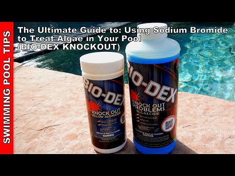The Ultimate Guide to Using Sodium Bromide in Your Pool To Treat Algae: Featuring BIO-DEX KNOCKOUT