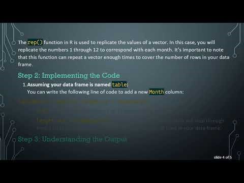 How to Add a Month Column Based on a Conditional in R