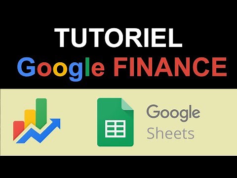 Comment suivre ses Actions en Bourse avec Google Finance - Portefeuille Excel Google sheets