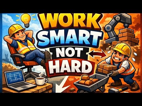 The moral of the story is "work smart not hard" #smartwork #worksmarter #worksmartvshard